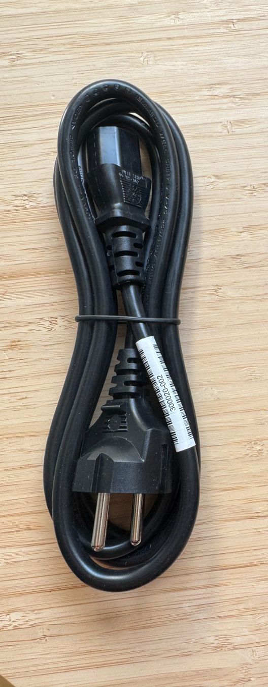 Cavi: EU Strom Gerätekabel, schwarz, 1.8 Meter, black, power cable – Nuovo (secondo la descrizione) da Winterthur venduto da YaV