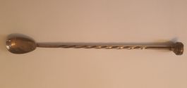 Spezieller barkeeper Löffel versilbert 10.5cm