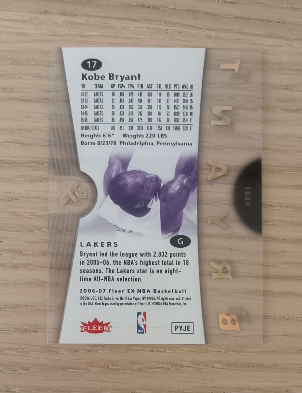 Cartes: Kobe Bryant Ex NBA card – Neuf (Voir description) à Vallorbe par ant_75wx 2