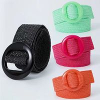 Lot 4x geflochtenen Strohgürtel - ceinture tressée