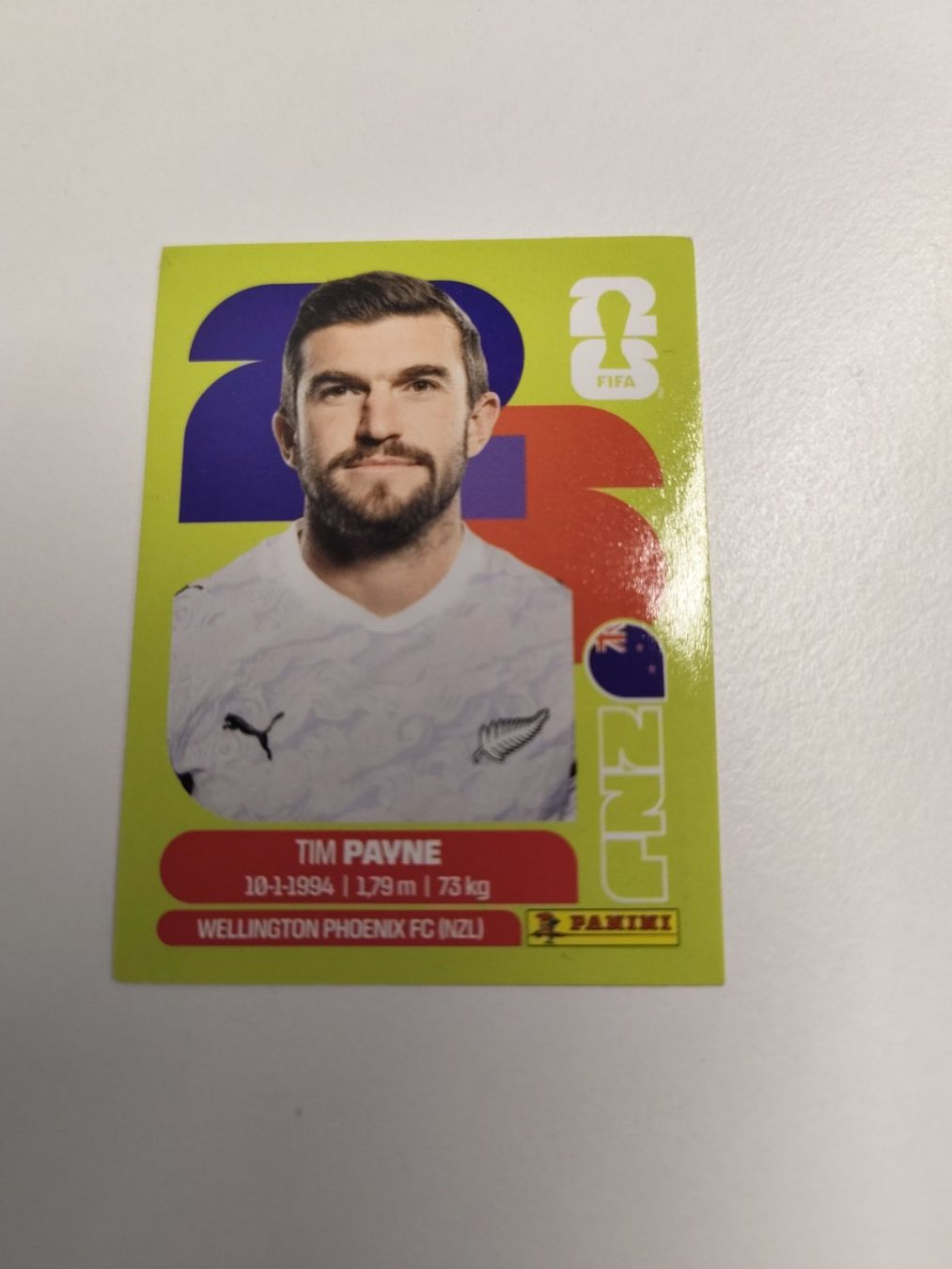 Panini Carte collezionabili: Panini WM 2026, NZL 6, Pavne – Usato da Aarburg venduto da gloeckgloeck