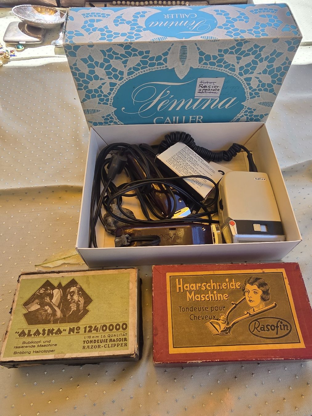 Rasoi & Lamette da barba: Lot Rasieraparate Vintage – Usato da Kriens venduto da Clevero