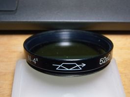 KMZ Zenit 52mm ND 0.6 2x Filter russisch #v4