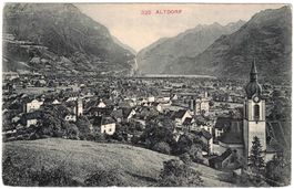 ALTDORF  Geneneralansicht ca. 1905 (UR)