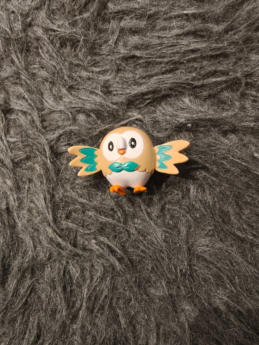Pokémon Statuette: Figuren Pokemon Brindibou / Bauz / Rowlet – Usato da La Chaux-de-Fonds venduto da glad0s