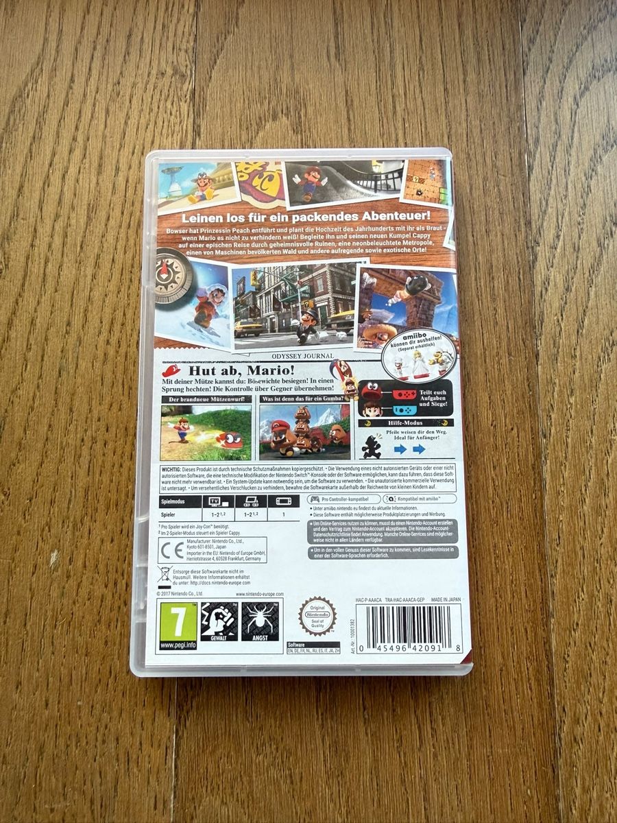 Nintendo Giochi: Super Mario Odyssey / Nintendo Switch – Usato da Läufelfingen venduto da Seraphim13 1