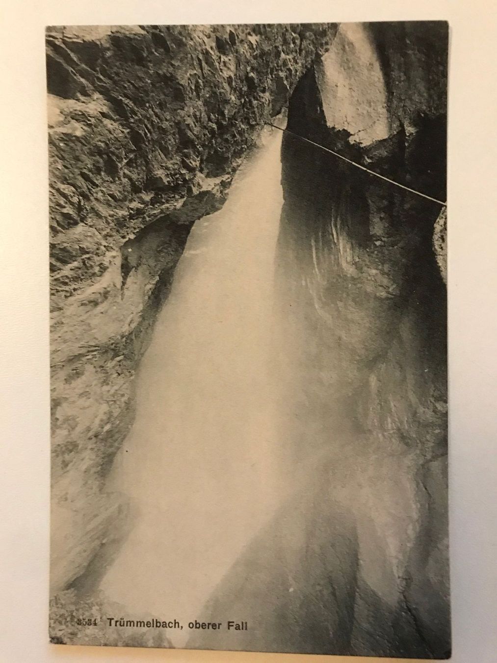 Cartoline postali: Antike Ansichtskarte Trümmelbach, oberer Fall, 1908 – Nuovo (secondo la descrizione) da Zürich venduto da Tarafo5