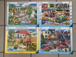 4 Ravensburger Puzzles