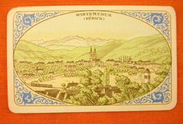 WINTERTHUR, LITHOGRAPHIE UM 1900