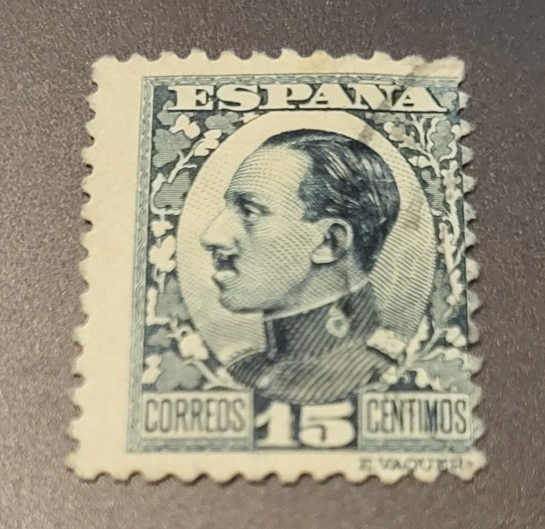 Alle Briefmarken: Spanien 1930 dezentriert briefmarke – Gebraucht aus St Gallen von Stampsalshobby