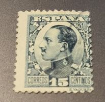 Spanien 1930 dezentriert briefmarke