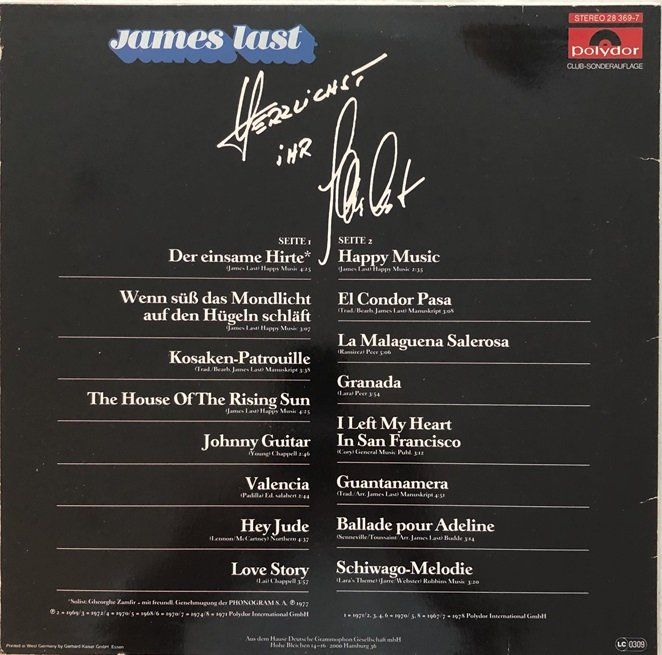 Dischi in vinile: 4x LPs James Last – Usato da Grüningen venduto da azulgrisvinyl 1