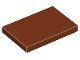 Lego Reddish Brown Tile 2 x 3 5 Stück