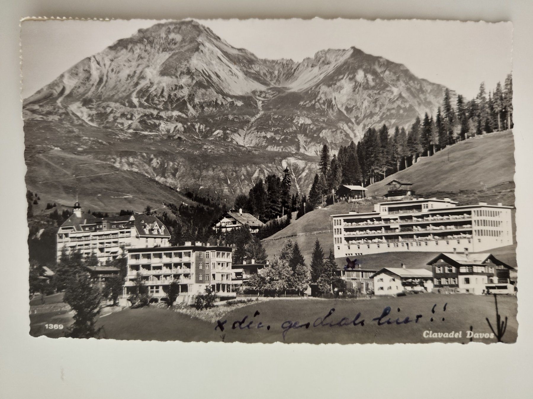 Cartoline postali: Clavadel Davos ca. um 1960 – Usato da Ohmstal venduto da Lebensfreude05