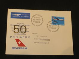 50 Jahre Schweizerische Luftpost 30.04.1969