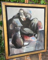 François Anton signé peinture gemälde