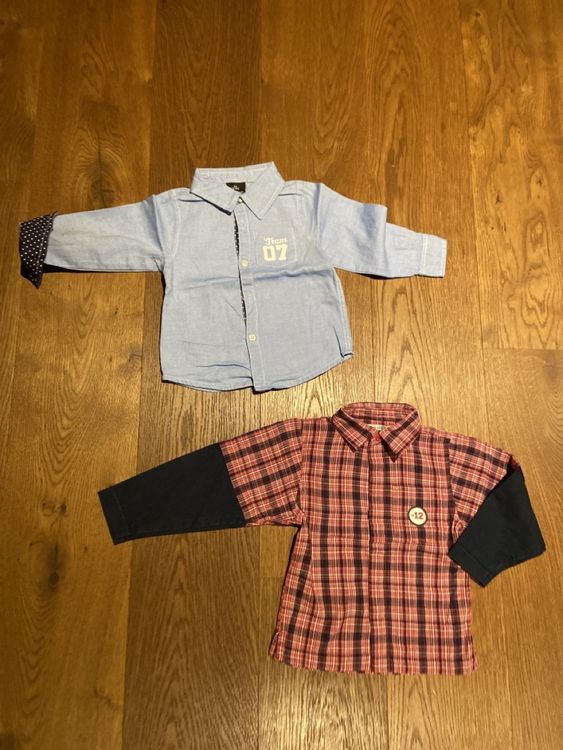 Camicie, T-shirt & Polo: 2 Langarm Hemd Gr.92 – Usato da Pratteln venduto da Nala78