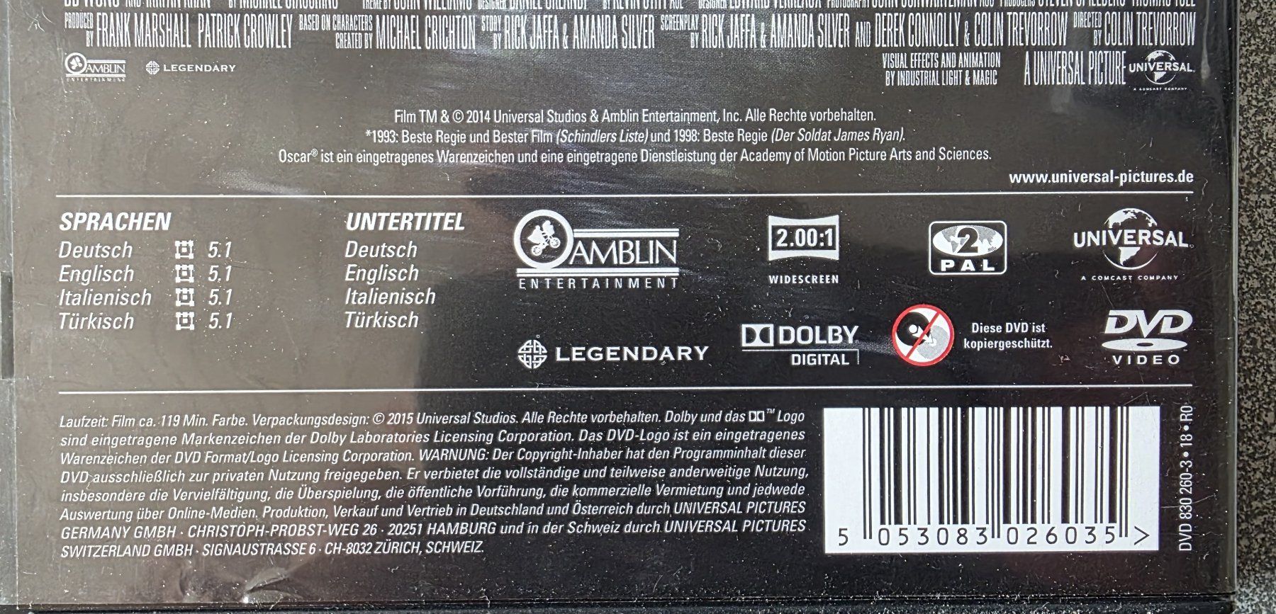 Tous les DVDs: DVD Jurassic World – D'occasion à Oetwil am See par fineli2 1