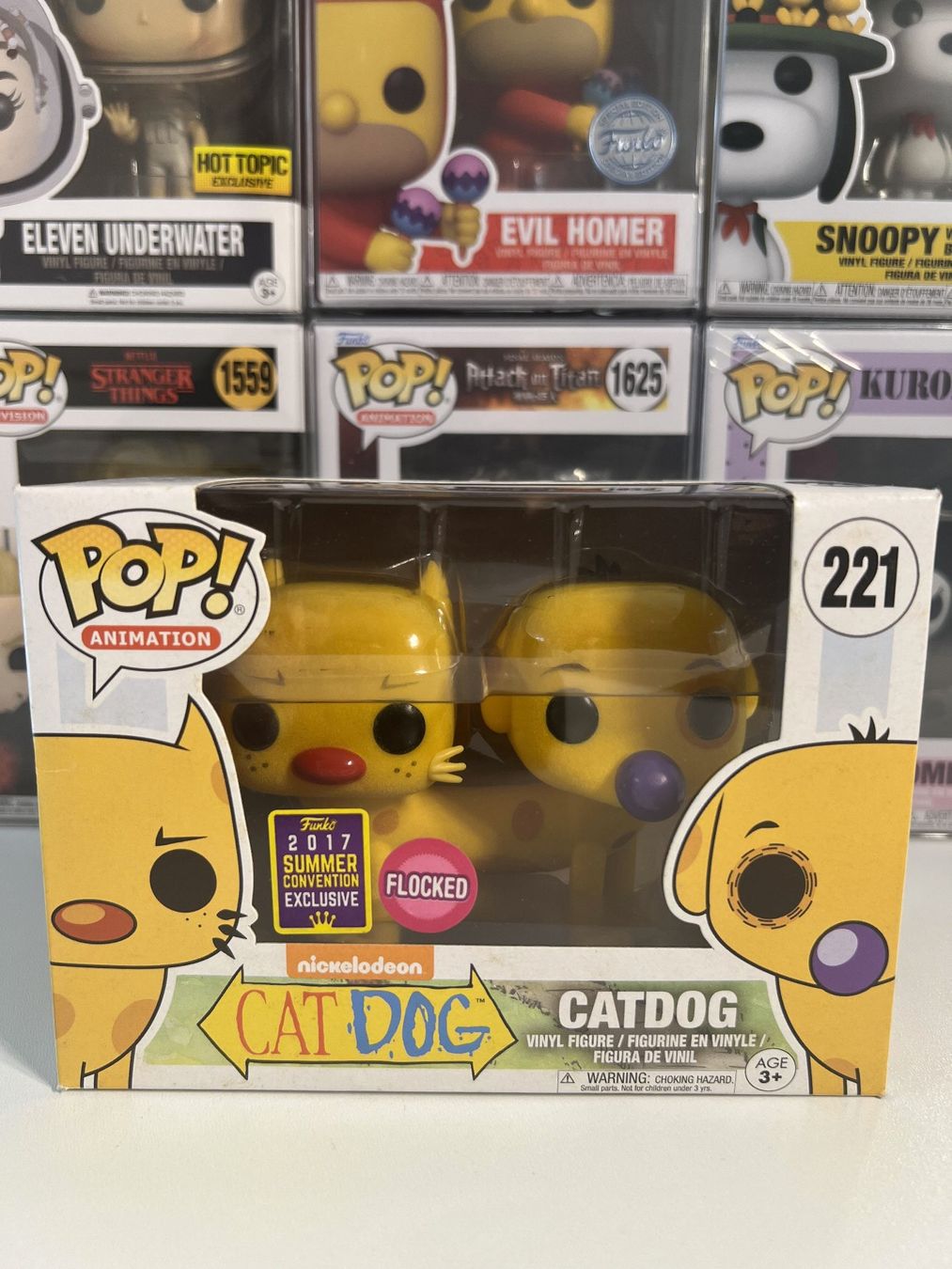 Funko Statuette: Funko POP! Animation Catdog Edition Limitée Floquée – Usato da Le Mouret venduto da perfectbijou