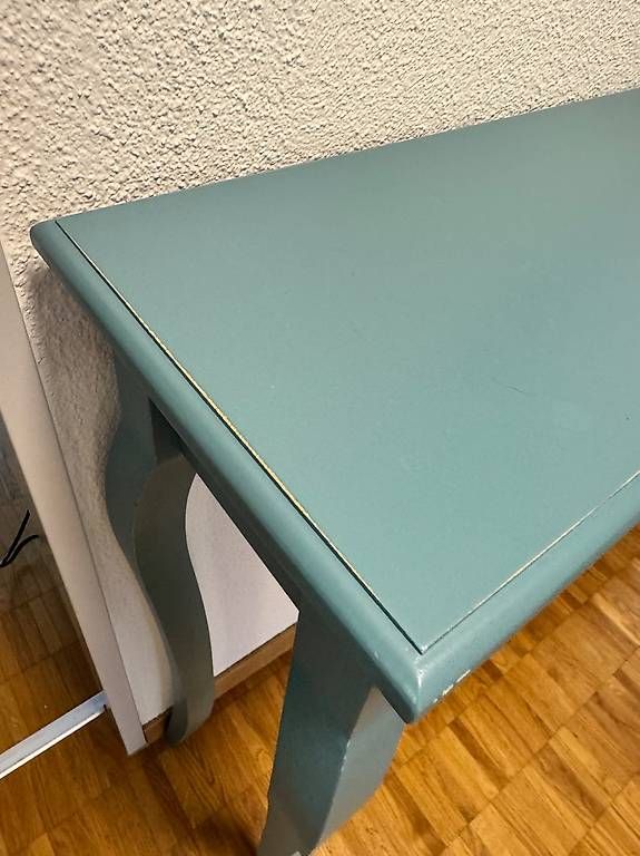 Tische: Konsolentisch / hellblau – Gebraucht aus Stäfa von Brik233 2