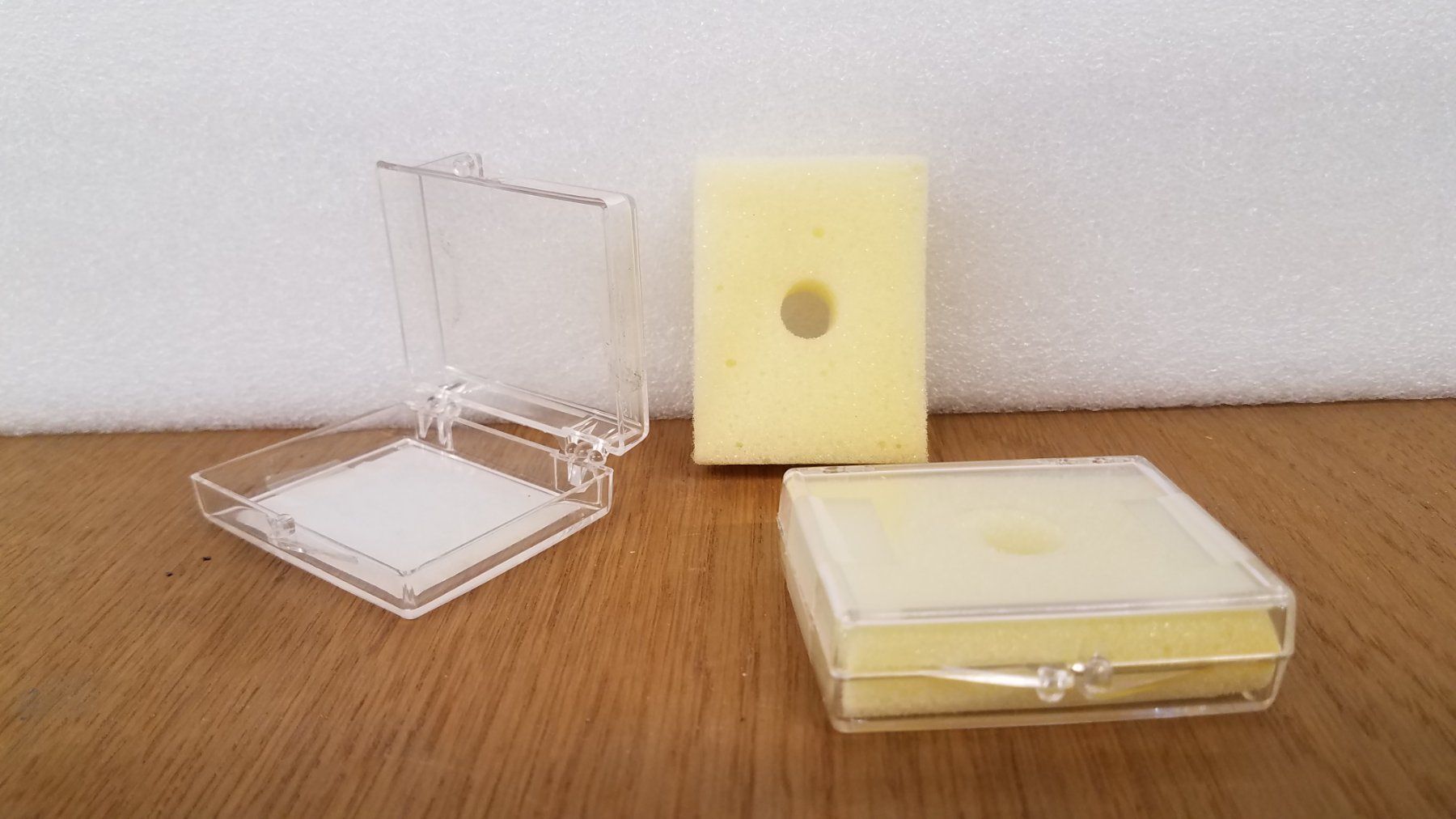 Contenitori & Simili: 96 Verpackungsdosen von Edelsteinen, transparent, gepolstert – Usato da Linden venduto da Mb2bb 1