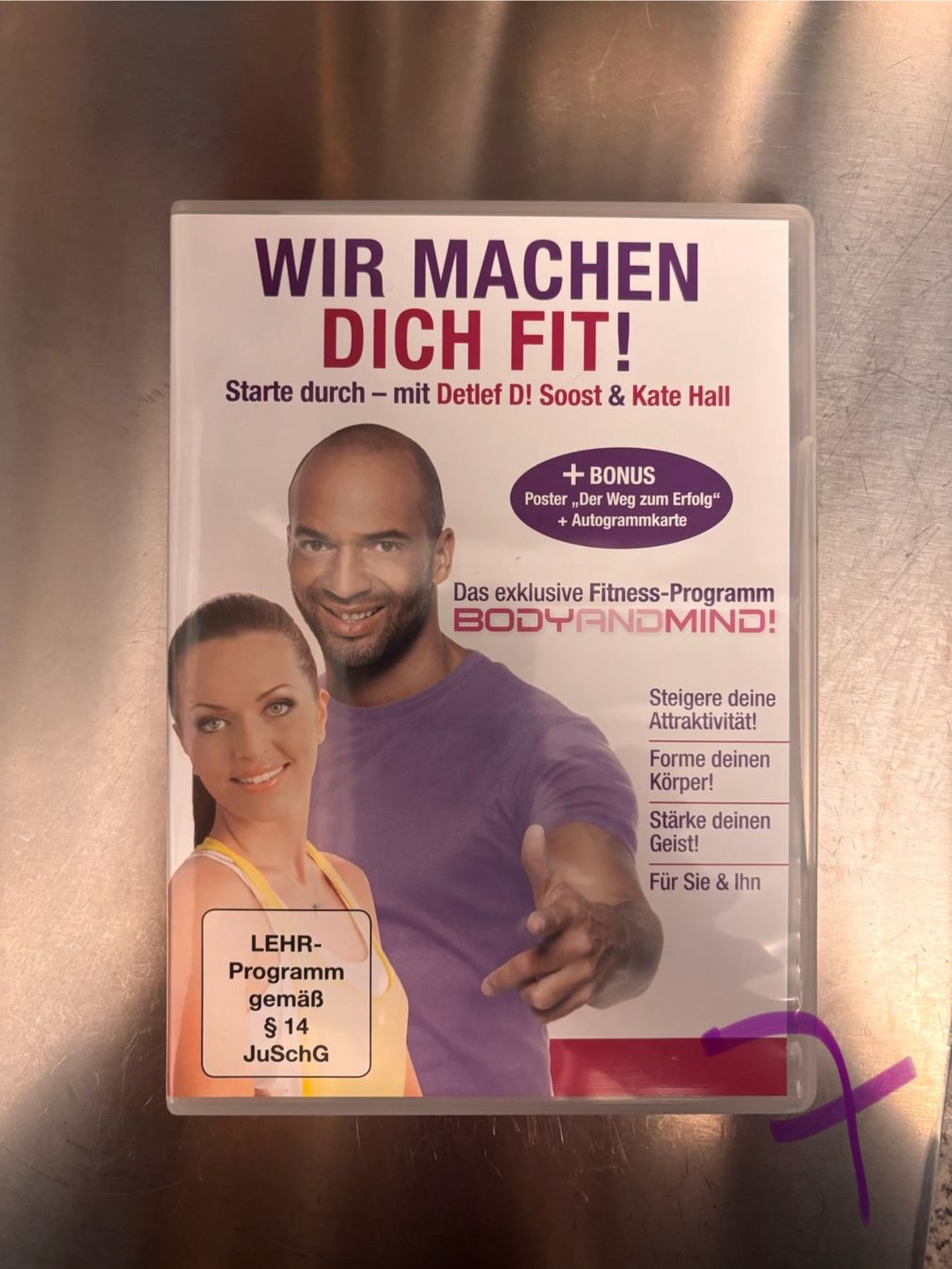 Tutti i DVDs: DVD Video "Wir machen dich fit" – Usato da Mellingen venduto da villapepa