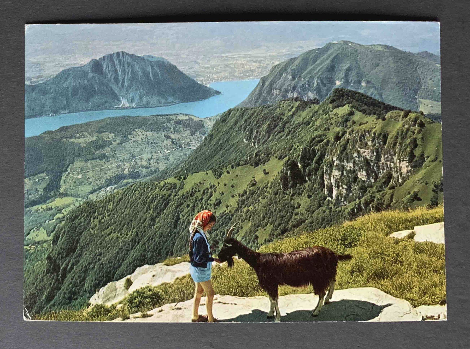 Cartoline postali: AK Alberghi Vetta Monte Generoso – Usato da Goldau venduto da artelier1