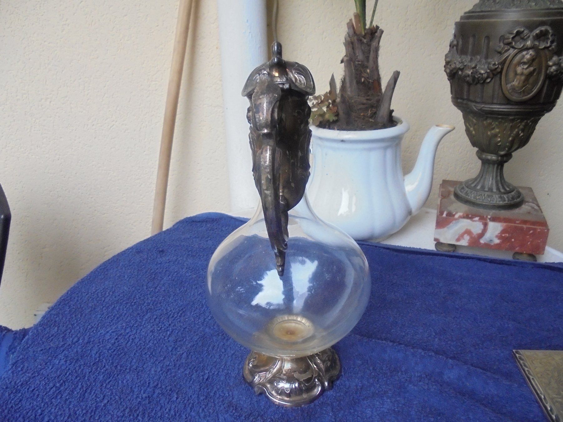 Caraffe: Antike Saftkanne- Karaffe, ca. 1940 – Usato da Camorino venduto da Hunpete 4