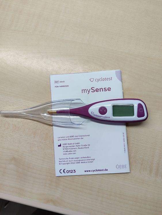 Basalthermometer Bluetooth cyclotest mySense mit App (Gebraucht) in ...