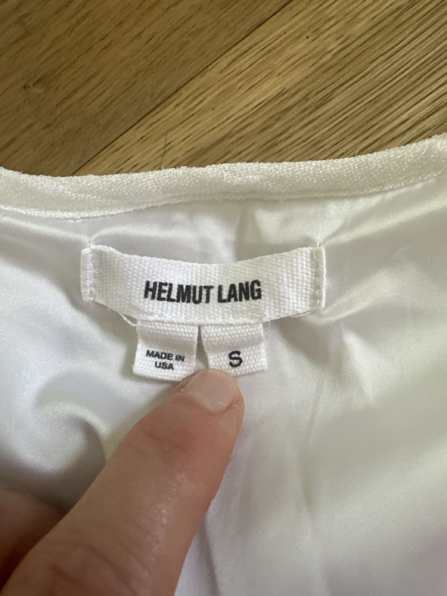 Helmut Lang Vestiti: Robe blanche HELMUT LANG légère été taille S  – Nuovo (secondo la descrizione) da Commugny venduto da rus_my8v 1