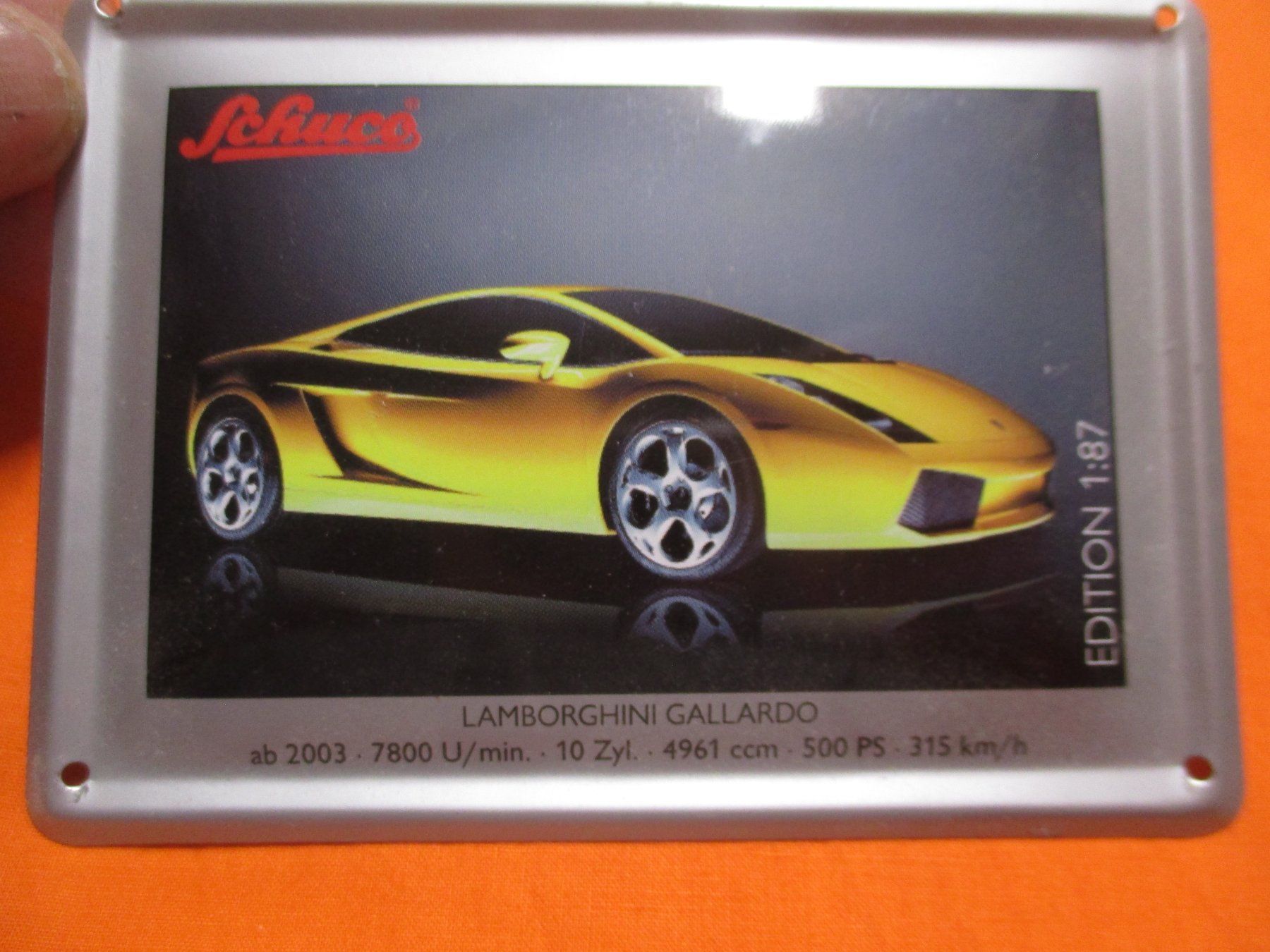 Ecriteaux: Blechschild Lamborghini – D'occasion à Birsfelden par alles-muss-raus