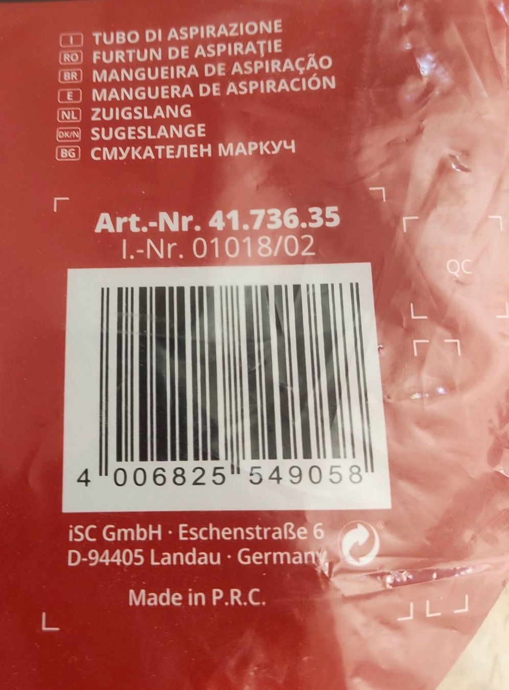 Einhell Tubi & Tubi flessibili: Einhell Saugschlauch 4m [NEU] – Nuovo e nell'imballaggio originale da Arlesheim venduto da Jokerman69 2
