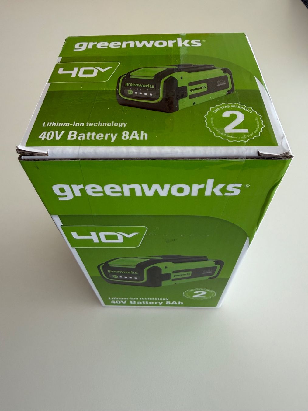 Caricatori & Batterie: Greenworks batterie 40V 8Ah – Nuovo e nell'imballaggio originale da St-Gingolph venduto da GoldenKeys 2