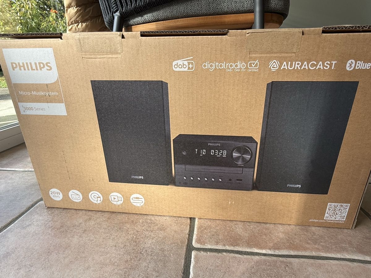 Philips Audio- & Mediensysteme: Phillips Micro Music System Series 3000 – Neu und originalverpackt aus Wettswil von alaskabaer 1