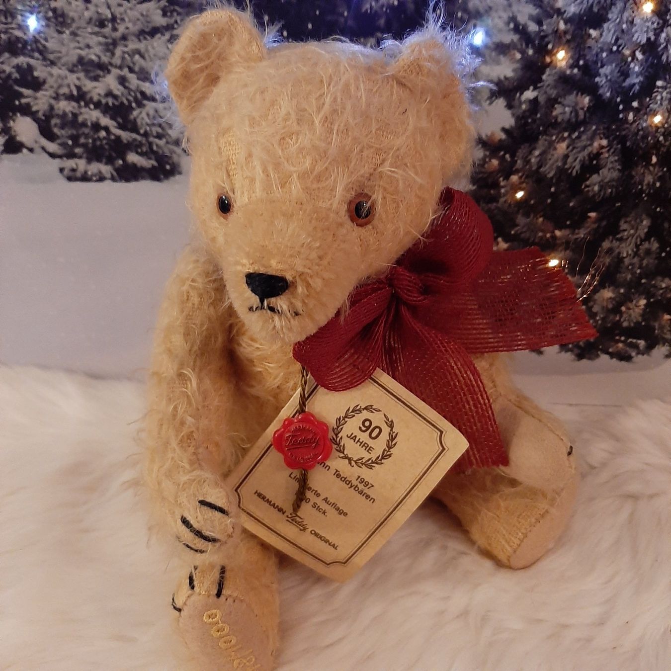 Spielzeuge: LIM.HERMANN-TEDDY 90JAHRE 1907-1997 – Neu (gemäss Beschreibung) aus Gretzenbach von schibaya 4