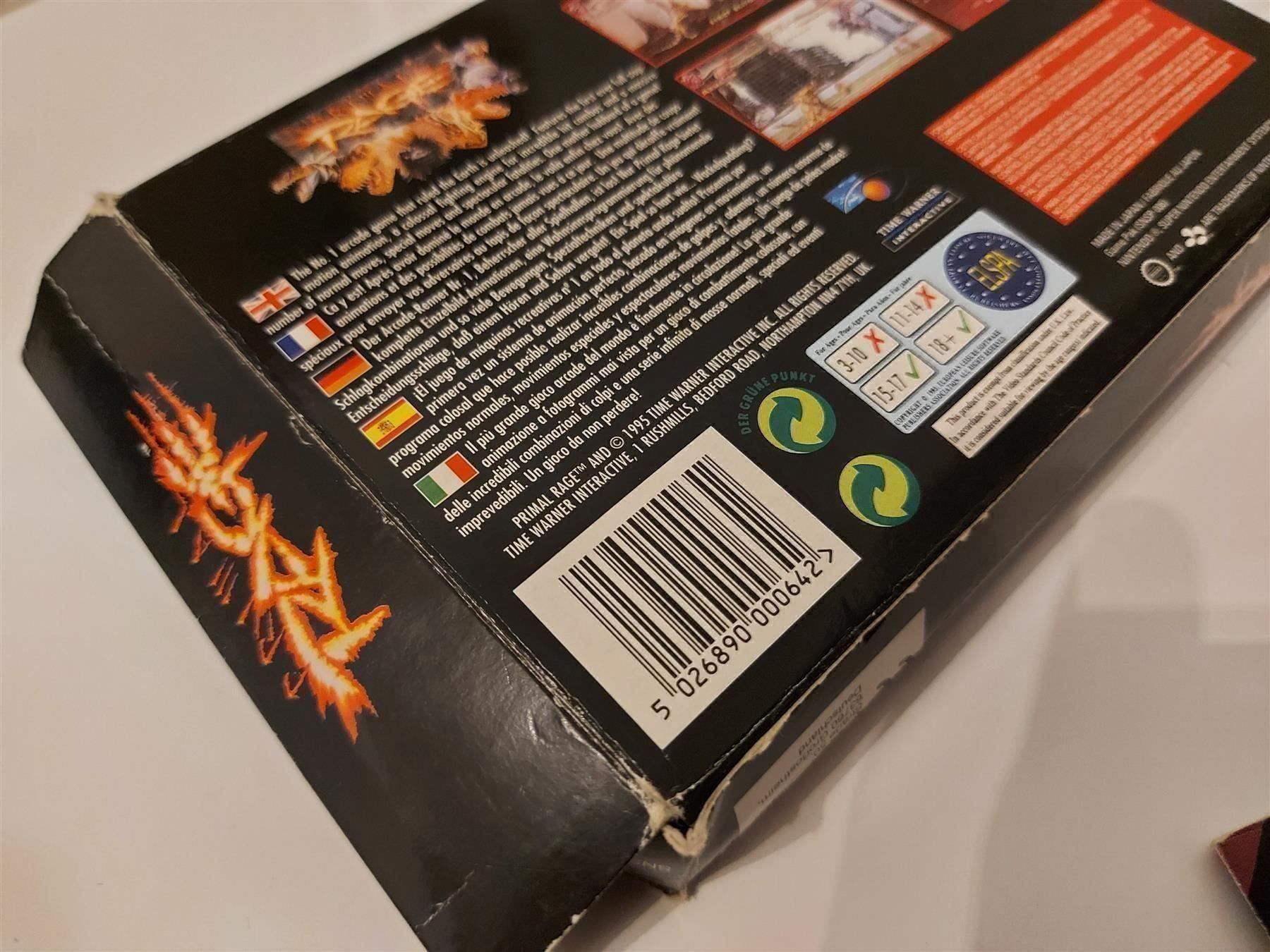 Nintendo Giochi: Primal Rage Super Nintendo SNES OVP – Usato da Aarau venduto da Kaesekuchen2000 9
