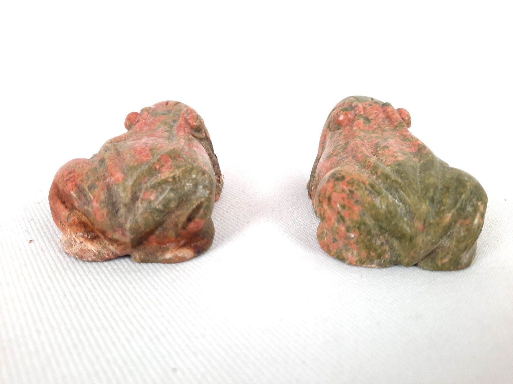 Minerali & Pietre curative: Unakit Frösche – Usato da Beinwil am See venduto da Restwert_Beinwil 3