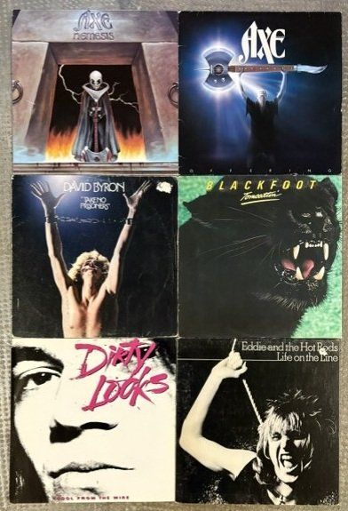 Dischi in vinile: 11 Lp's Rock/Hard-Rock/Metal – Usato da Cormondrèche venduto da huggyz