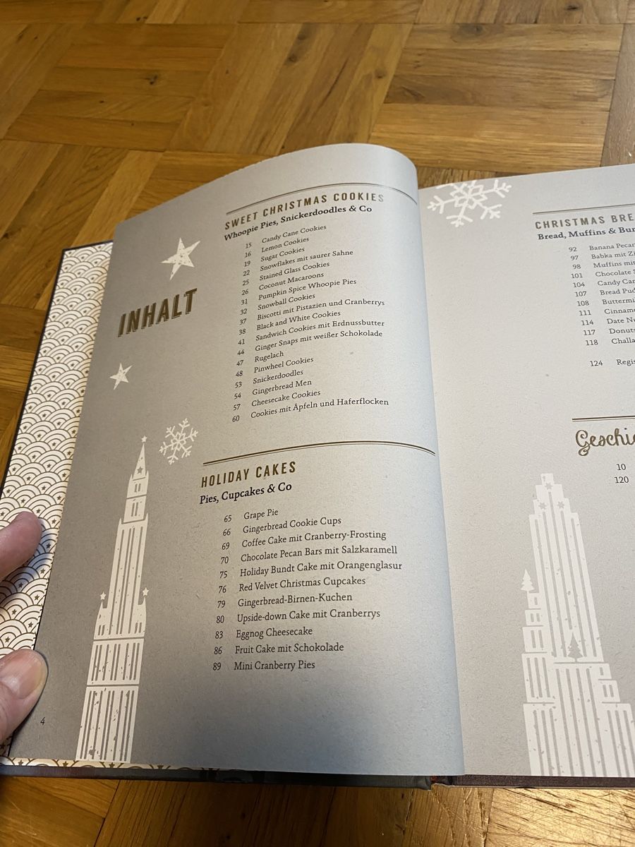 Libri: New York Christmas baking Weihnachten Backbuch  – Usato da Zizers venduto da dalaub 3