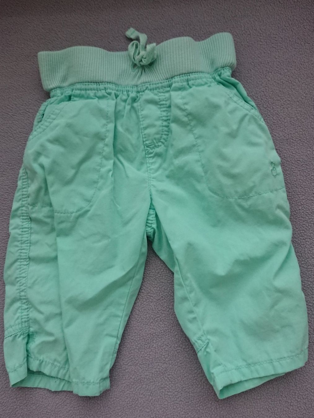 Hosen: Mädchen Capri Hose  Kids Gr. 98 Türkis – Gebraucht aus Hallau von CHACLA