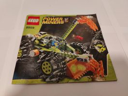 Lego Power Miners 8959 Claw Digger Komplett + OVP