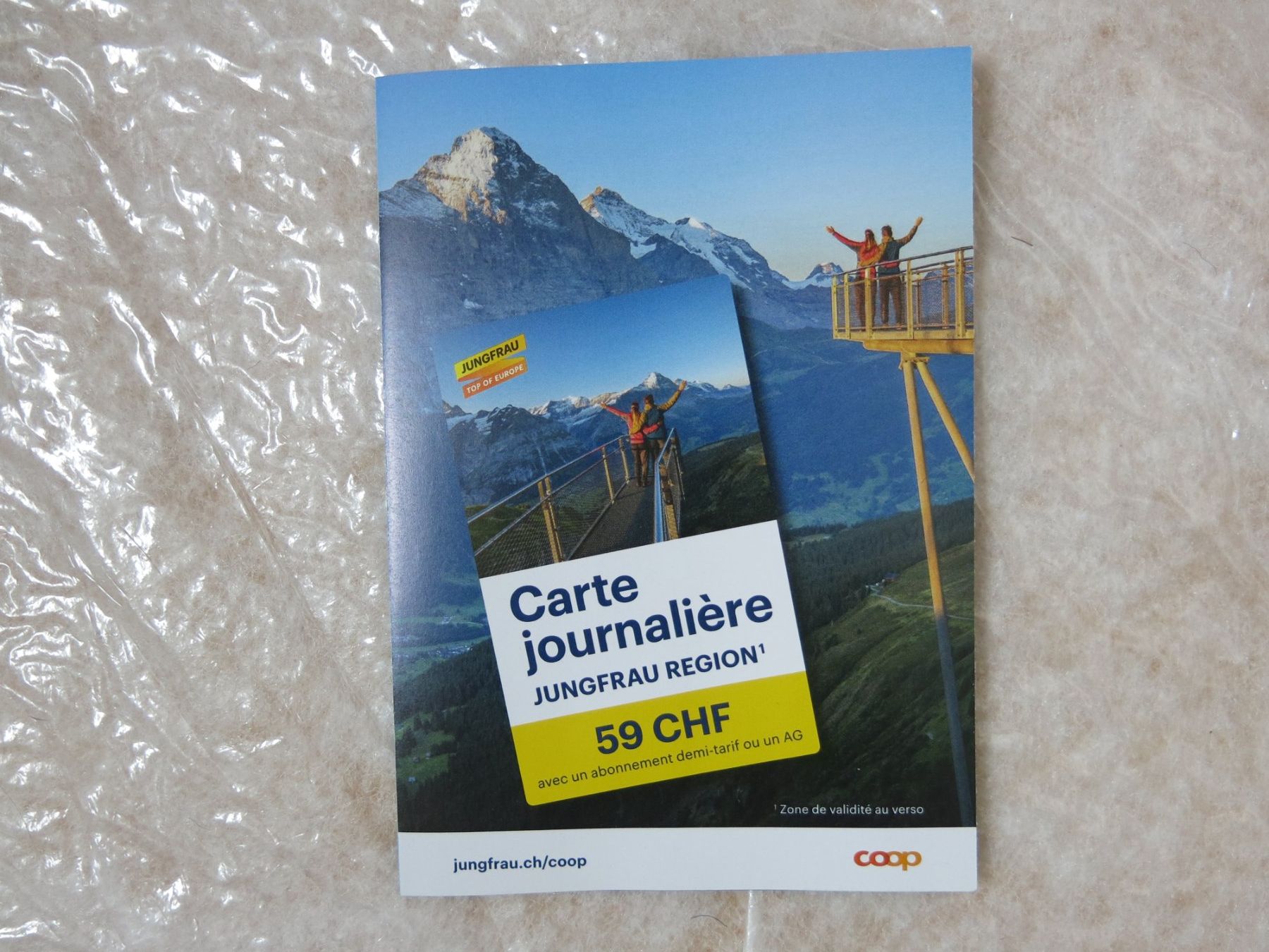 Bons: 50% réduction sur le trajet Eigergletscher - Jungfraujoch – Neuf (Voir description) à Sissach par kaupa