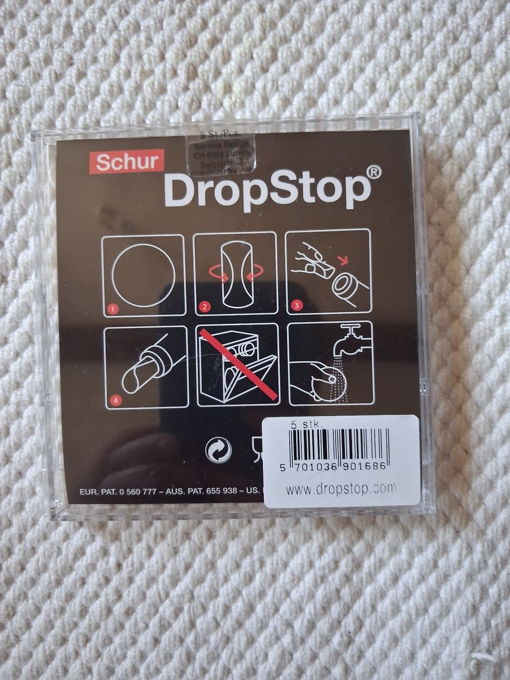 Elettrodomestici da cucina: Schur DropStop Tropfschutz 5 Stk. NEU – Nuovo e nell'imballaggio originale da Wald ZH venduto da e8e 1