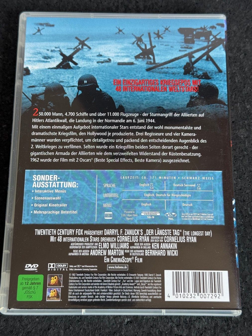 Tous les DVDs: Der Längste Tag "The longest day" DVD's EN/DE – D'occasion à Fribourg par tschjoly 1