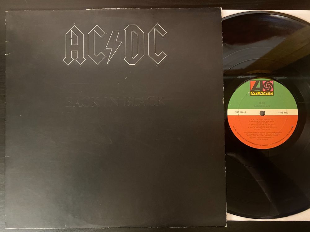 AC/DC – Back In Black [LP CAN 1980] | Kaufen auf Ricardo