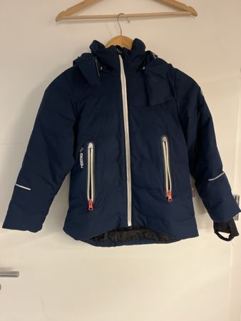 Reima Tec+ Winterjacke dunkelblau Grösse 128 gebraucht