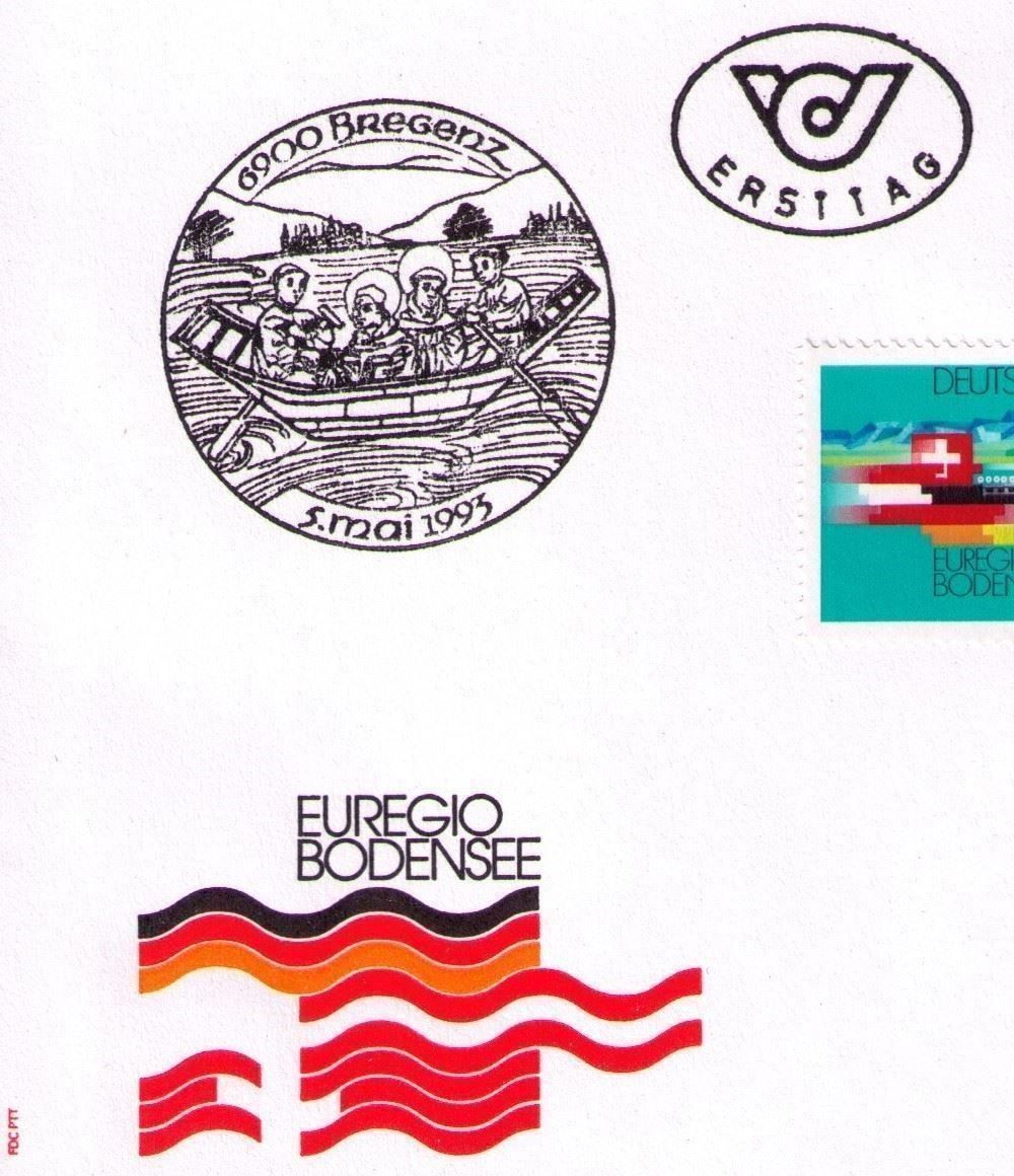 Tutti i francobolli: %AKTION%_1993_845_CH-D-A_FDC_O BREGENZ auf Schweizermarke !! – Usato da Marthalen venduto da Ch_quality 3