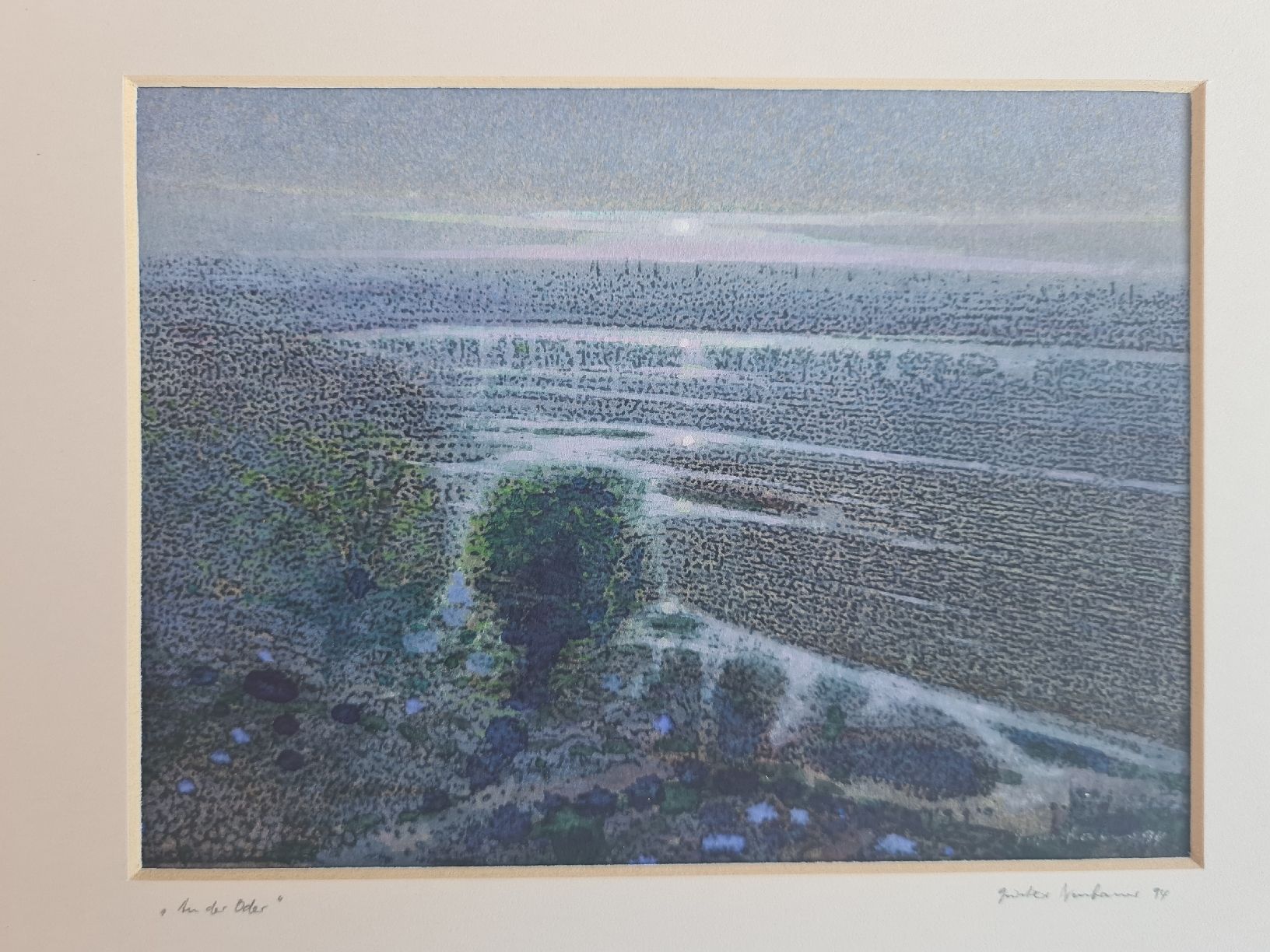 Tableaux: Günter NEUBAUER - An der Oder – D'occasion à Hünibach par sokothu 3