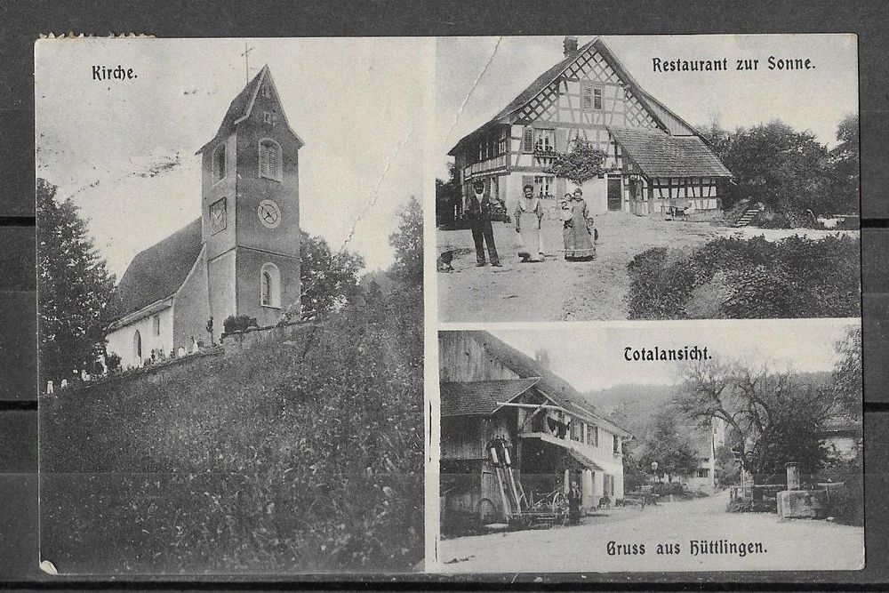 TG Gruss aus Hüttlingen 1913 Kaufen auf Ricardo