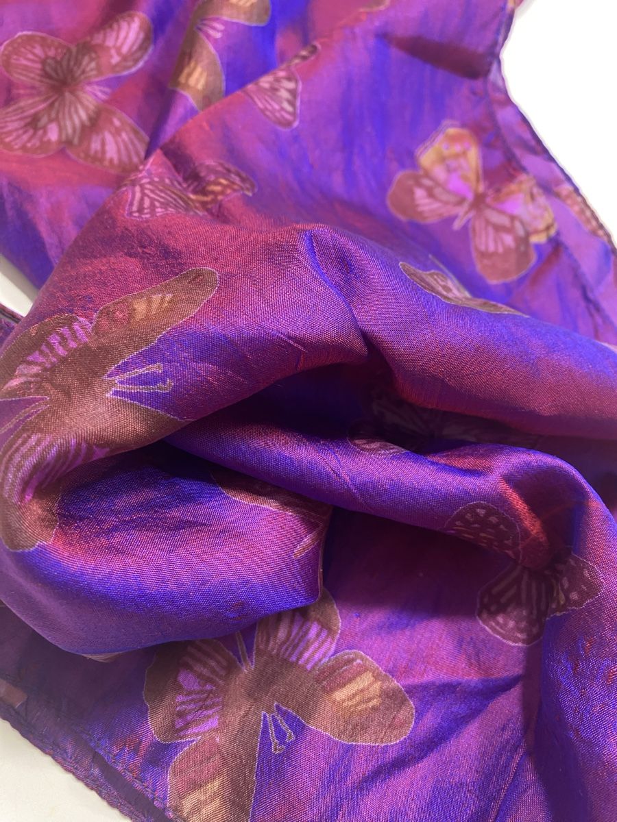 Foulards, Tücher & Schals: Seiden Schal 🌸 – Gebraucht aus Opfikon von Luis144 3